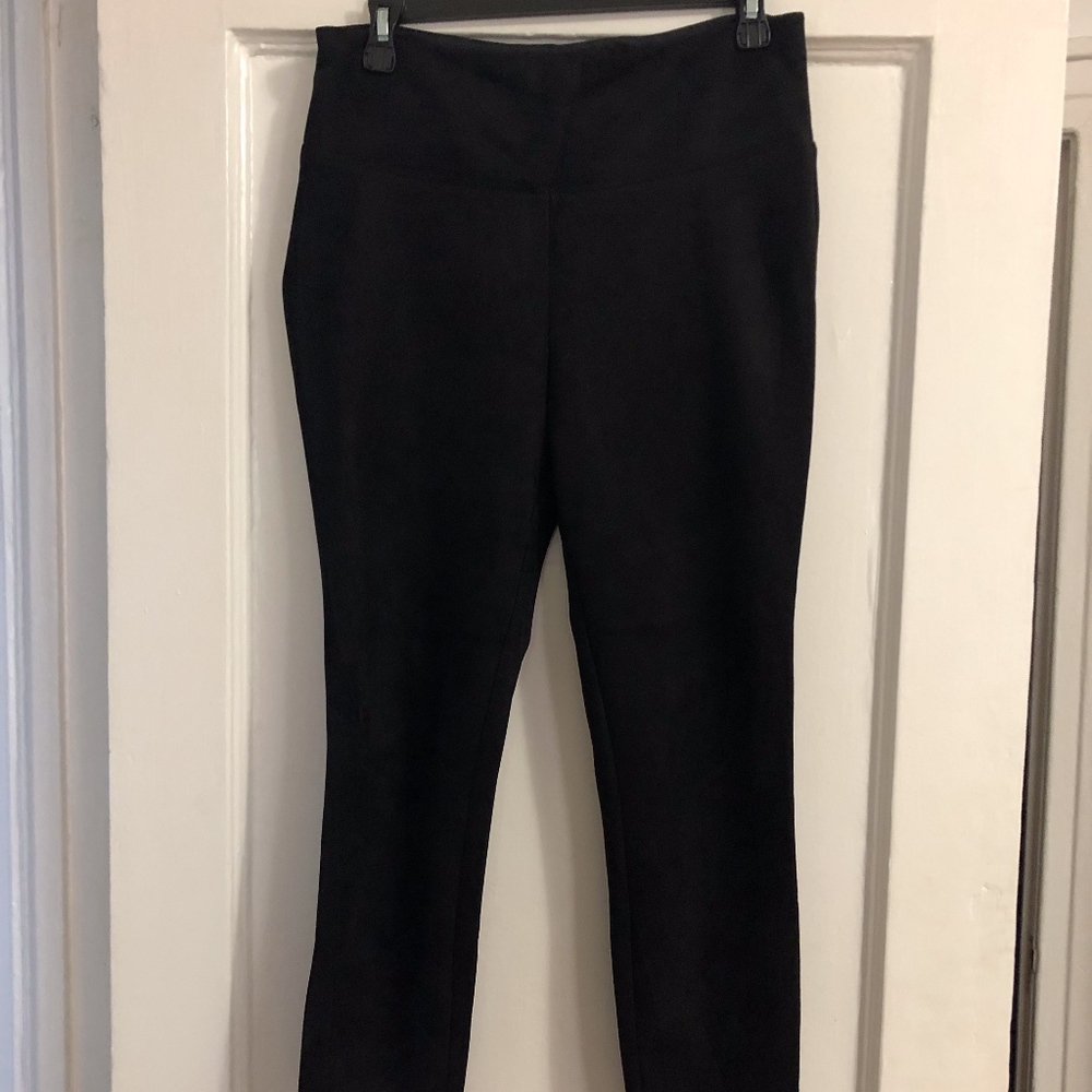 Faux Suede Black leggings